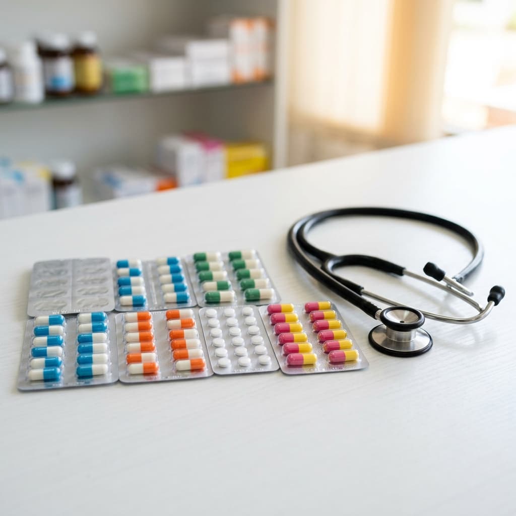 Blister packaging pill packs